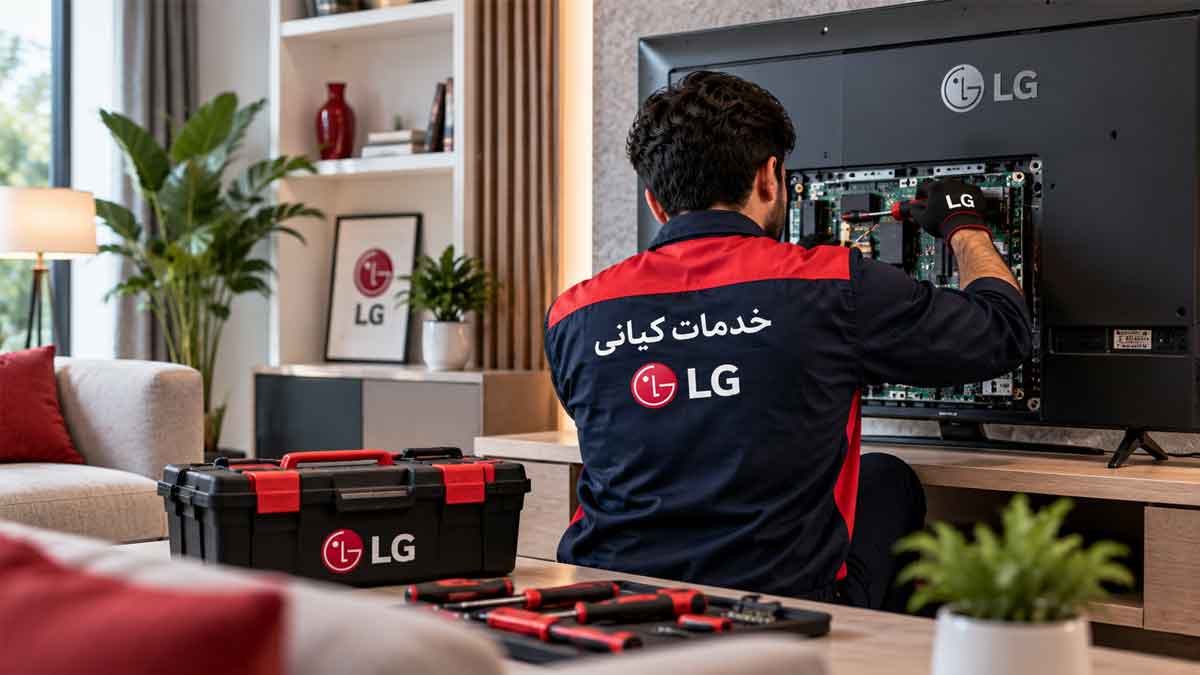 تعمیر تلویزیون و ماکروفر ال جی در اصفهان | خدمات کیانی